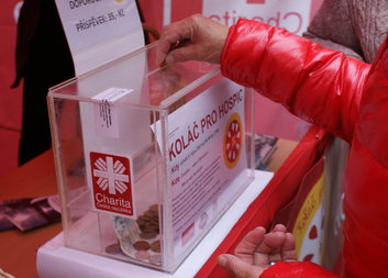 Koláč pro hospic - konečný výsledek