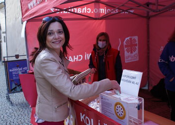 Koláč pro hospic ve Znojmě