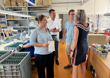 Návštěva z Charity Retz v Igra Model