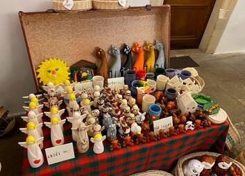 Prodejní výstava Ateliéru Samuel a Dílny sv. Kláry