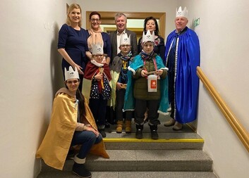 Koleda na Městském úřadu