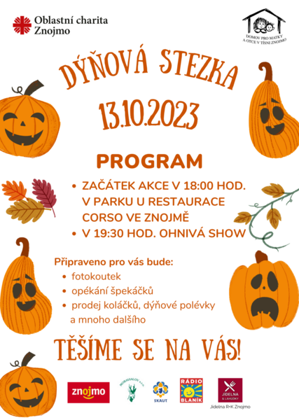 Dýňová stezka plakát