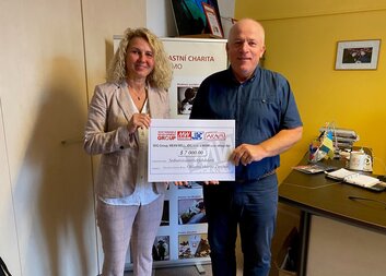 Poděkování za podporu hospice