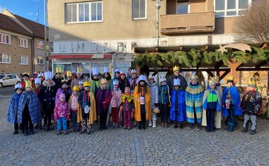 Koledování v Miroslavi