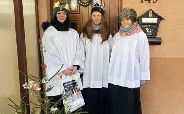 Koledování v Žeroticích