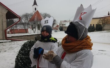 Koledování v Medlicích