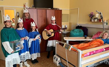 Koledování v DPS Božice