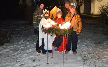 Koledování v Lukově