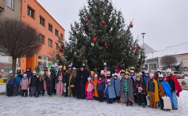 Koledování v Miroslavi